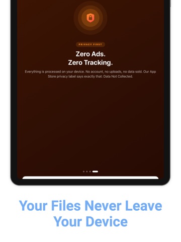 OPUS Converter: MP3, FLAC, WAV iPad screenshot