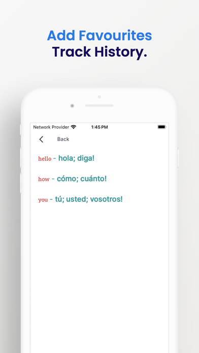 Spanish-English Translate Word Screenshot