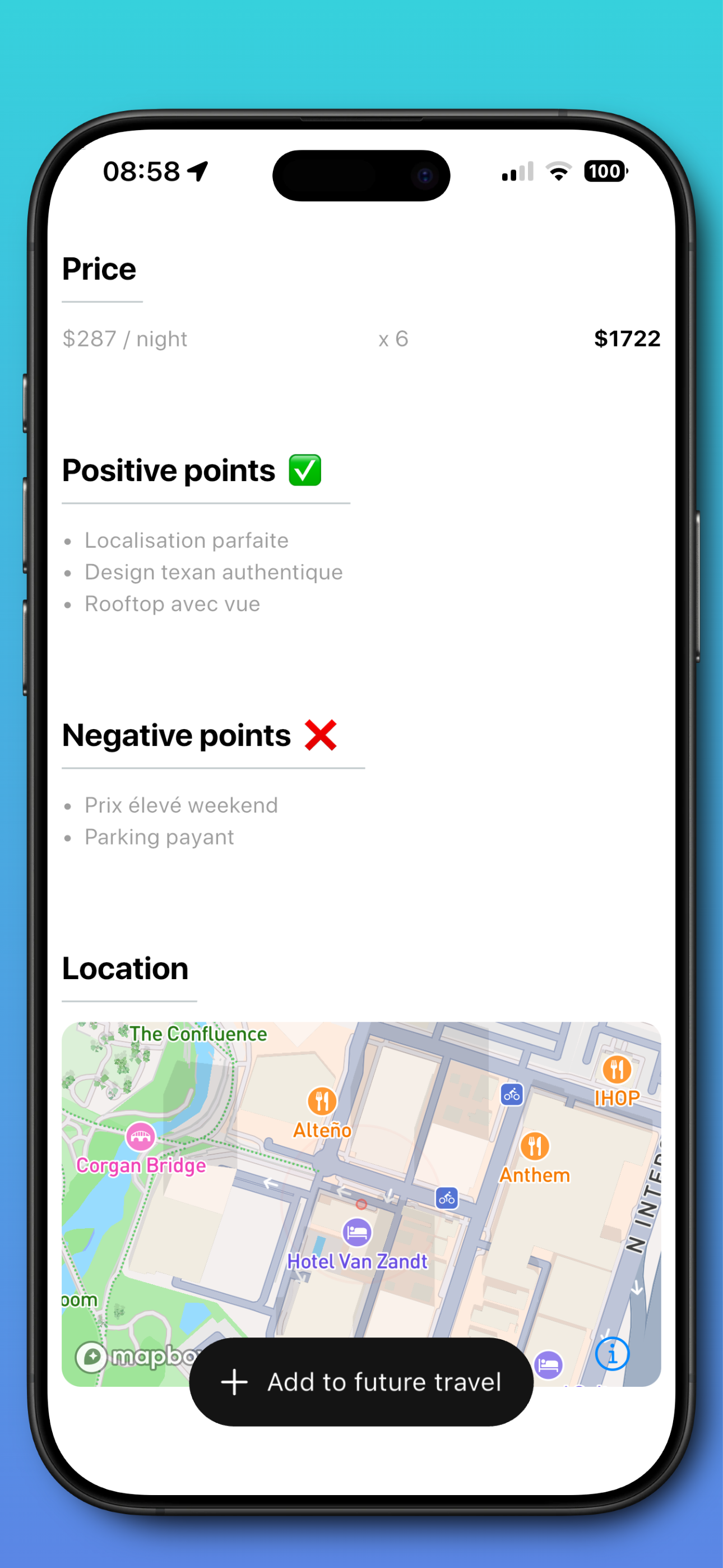 Trave: Travel & Itineraries screenshot 7