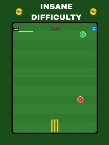 CricketTap: Reaction Game iPad screenshot
