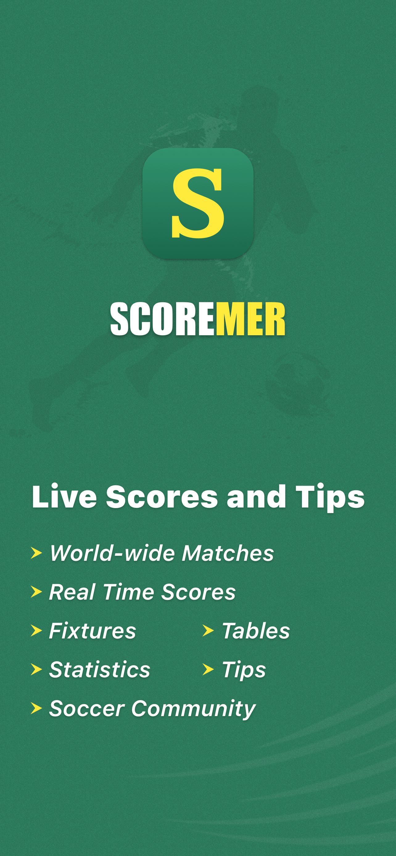 Scoremer - Soccer Live Score