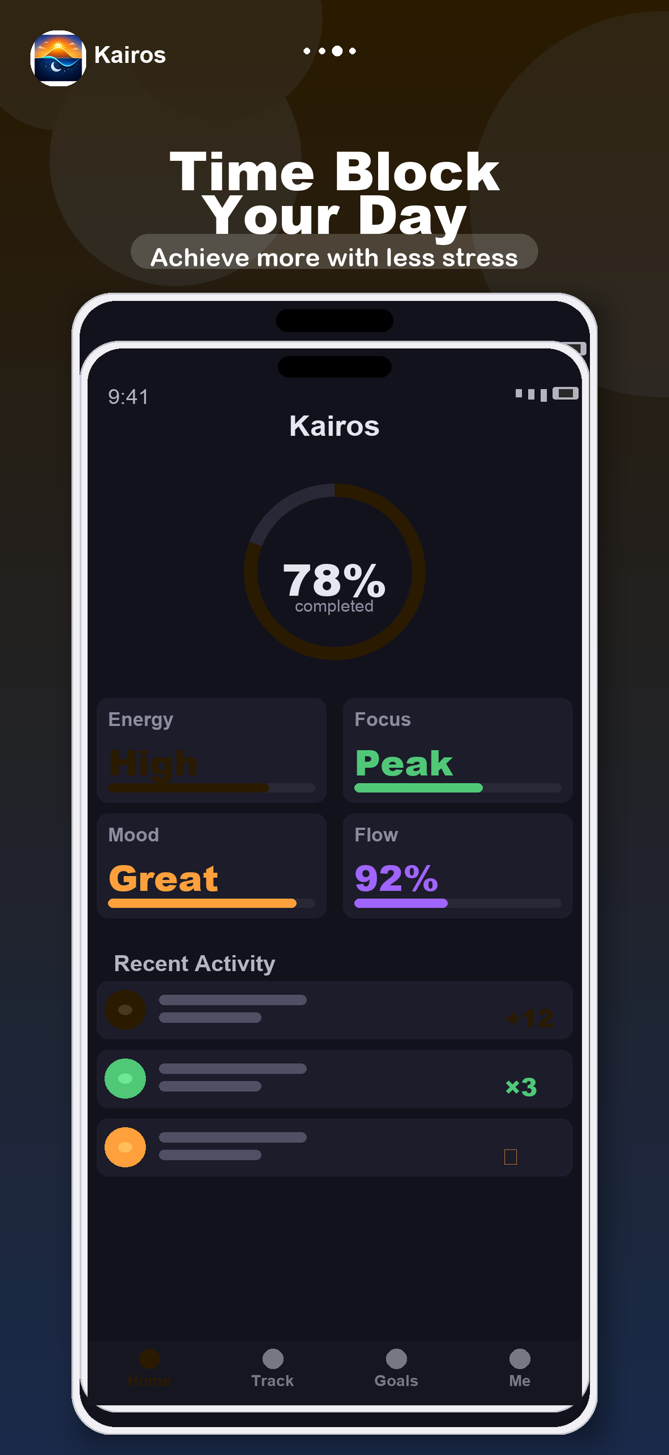 Kairos: Daily Rhythm Planner
