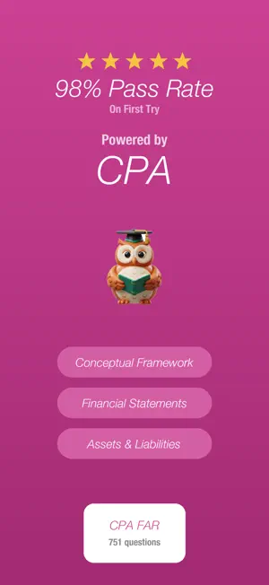CPA FAR Exam Prep screenshot 1