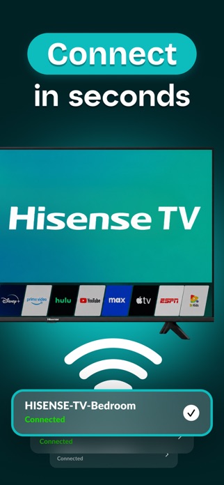 Remote for Hisense Smart TV. Screenshot 2 of 6