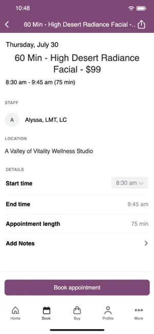 A Valley of Vitality Wellness screenshot 3
