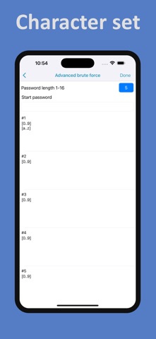 ZIP password finder Screenshot 5 of 5
