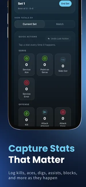 Volleyball Player Statistics screenshot 2