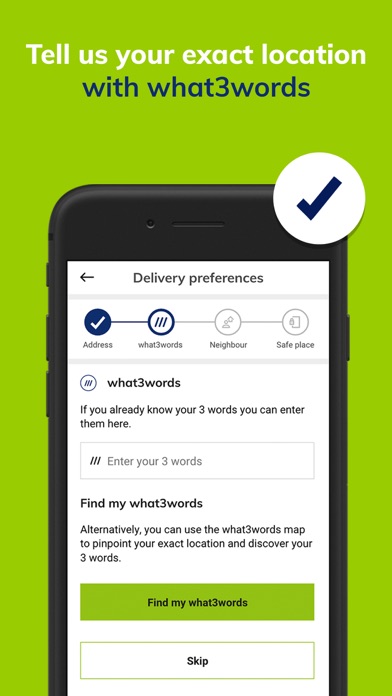 Yodel Delivery Parcel Tracking Screenshot