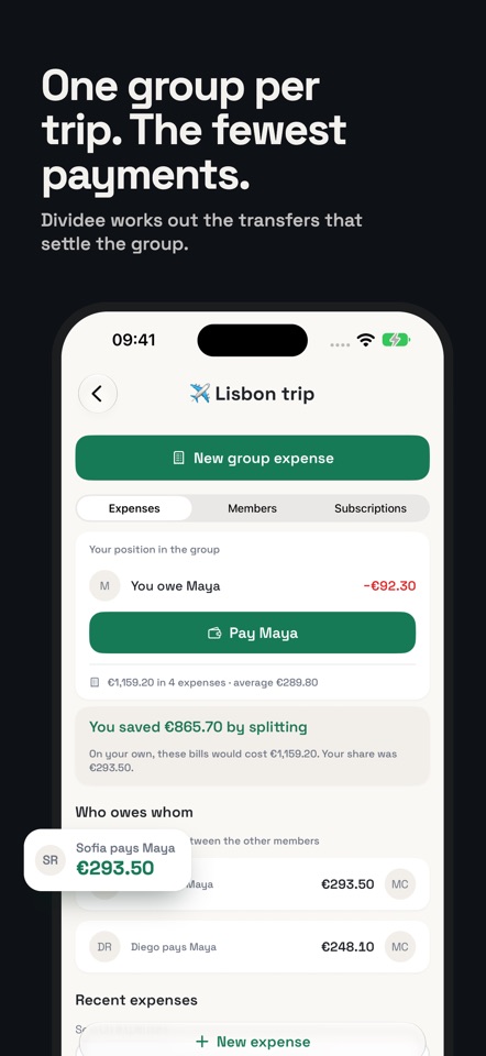 Dividee Aí: Split Bills screenshot 3