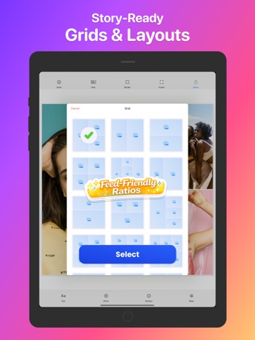 Pic Collage Maker: EasyPic iPad screenshot