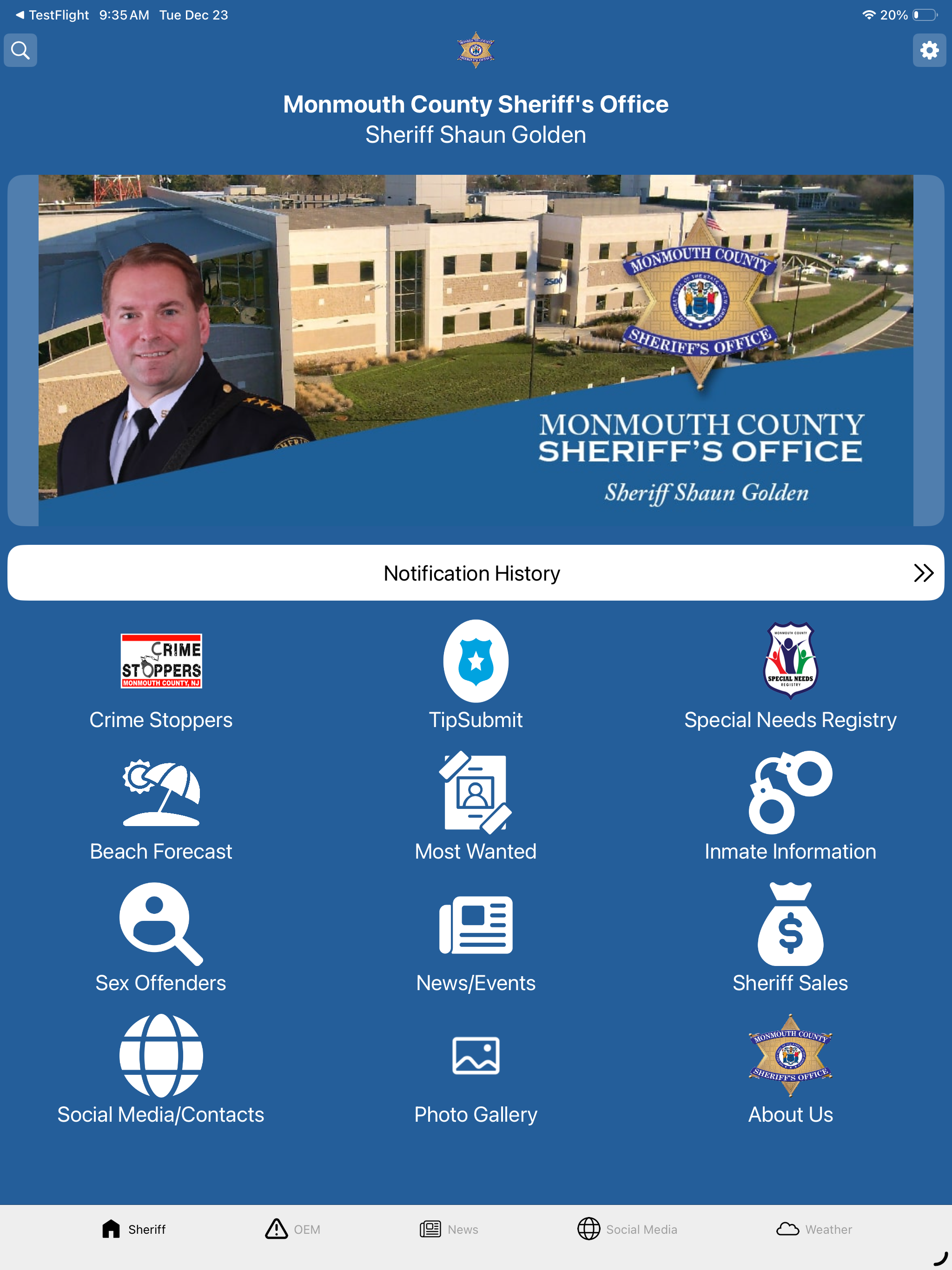 Monmouth County Sheriff