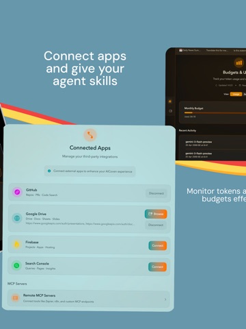 AI Coven: Bring Your Own AI iPad screenshot