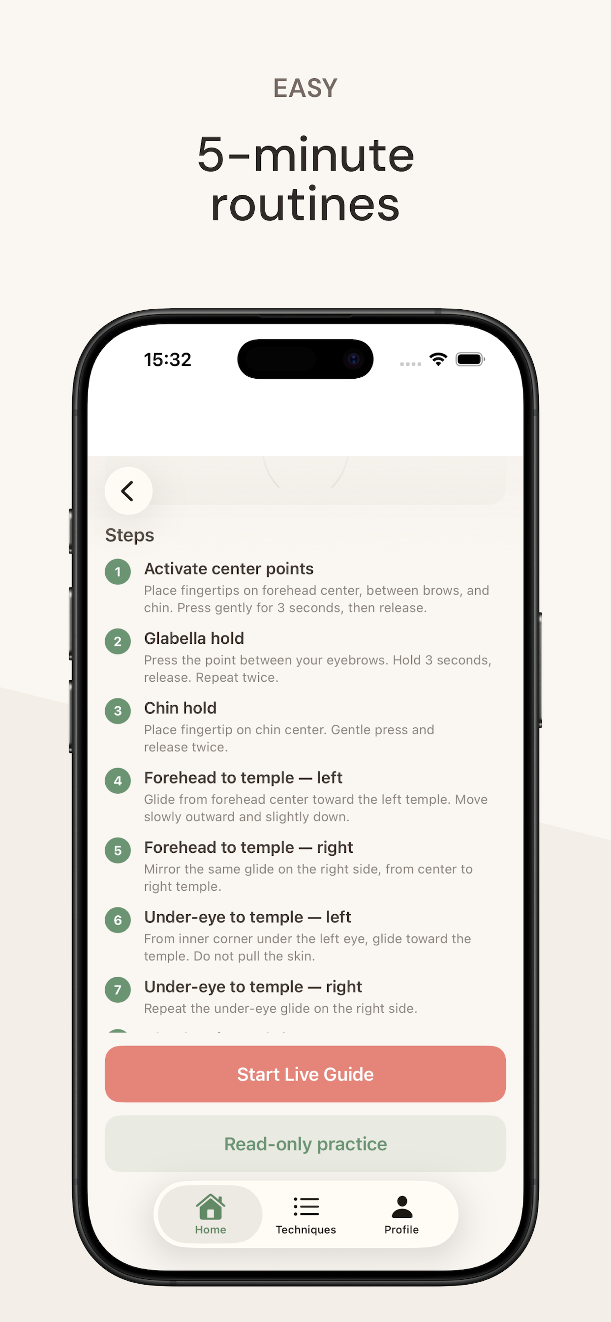 Face Massage: Yoga & Lift screenshot 3