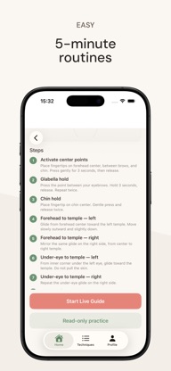 LIOE Face Massage: Yoga & Lift screenshot 3