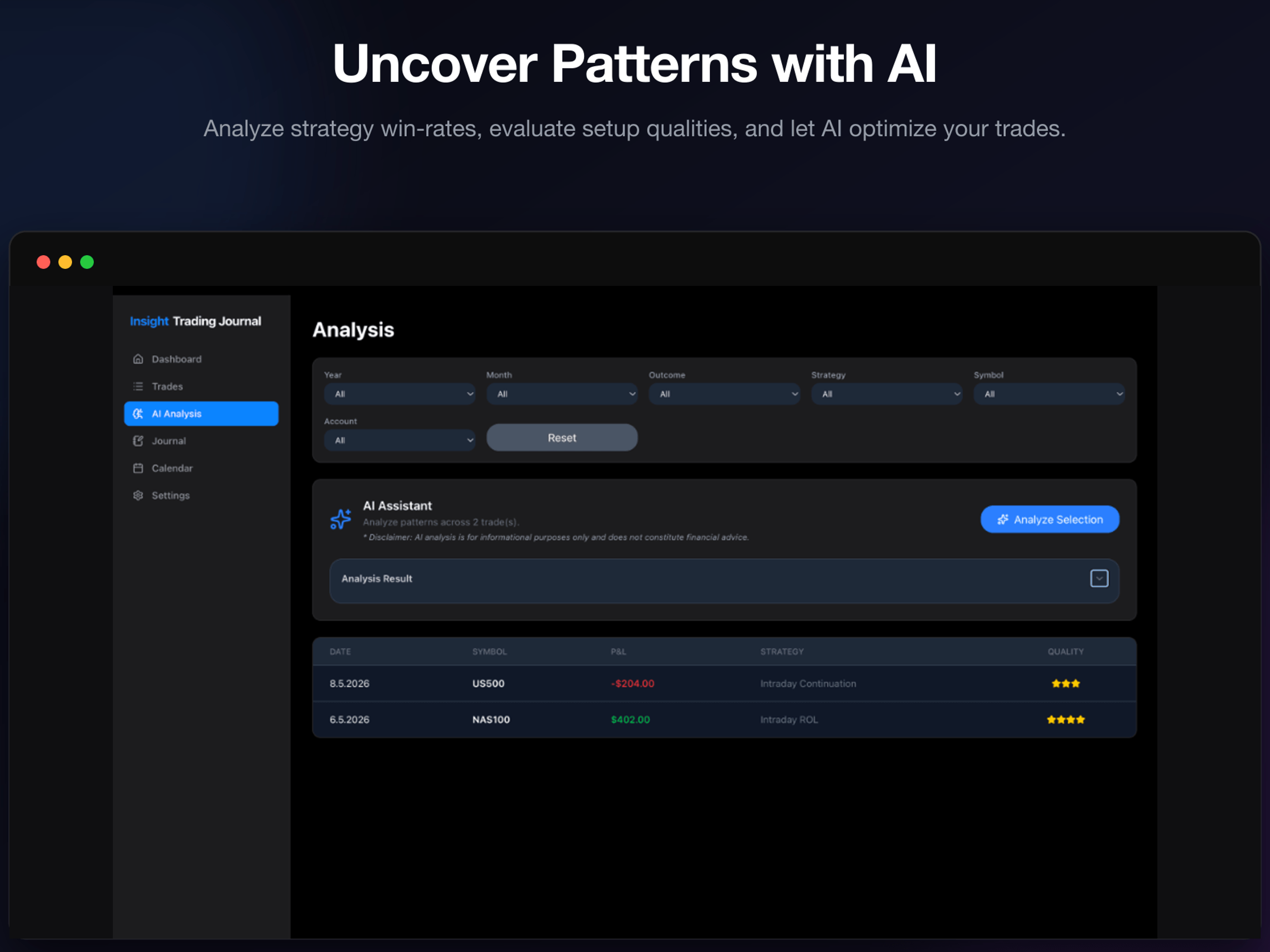 Insight Trading-Journal screenshot 15