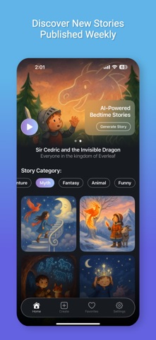 DreamSpinner: Bedtime AI Screenshot 4 of 6