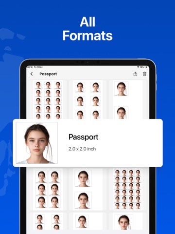 Photo Maker: Passport Visa ID iPad screenshot