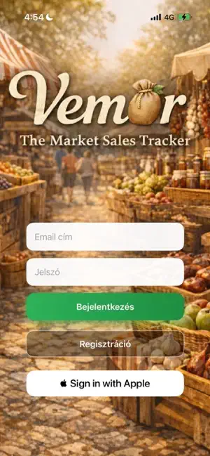 Vemor – Market Sales Tracker screenshot 1