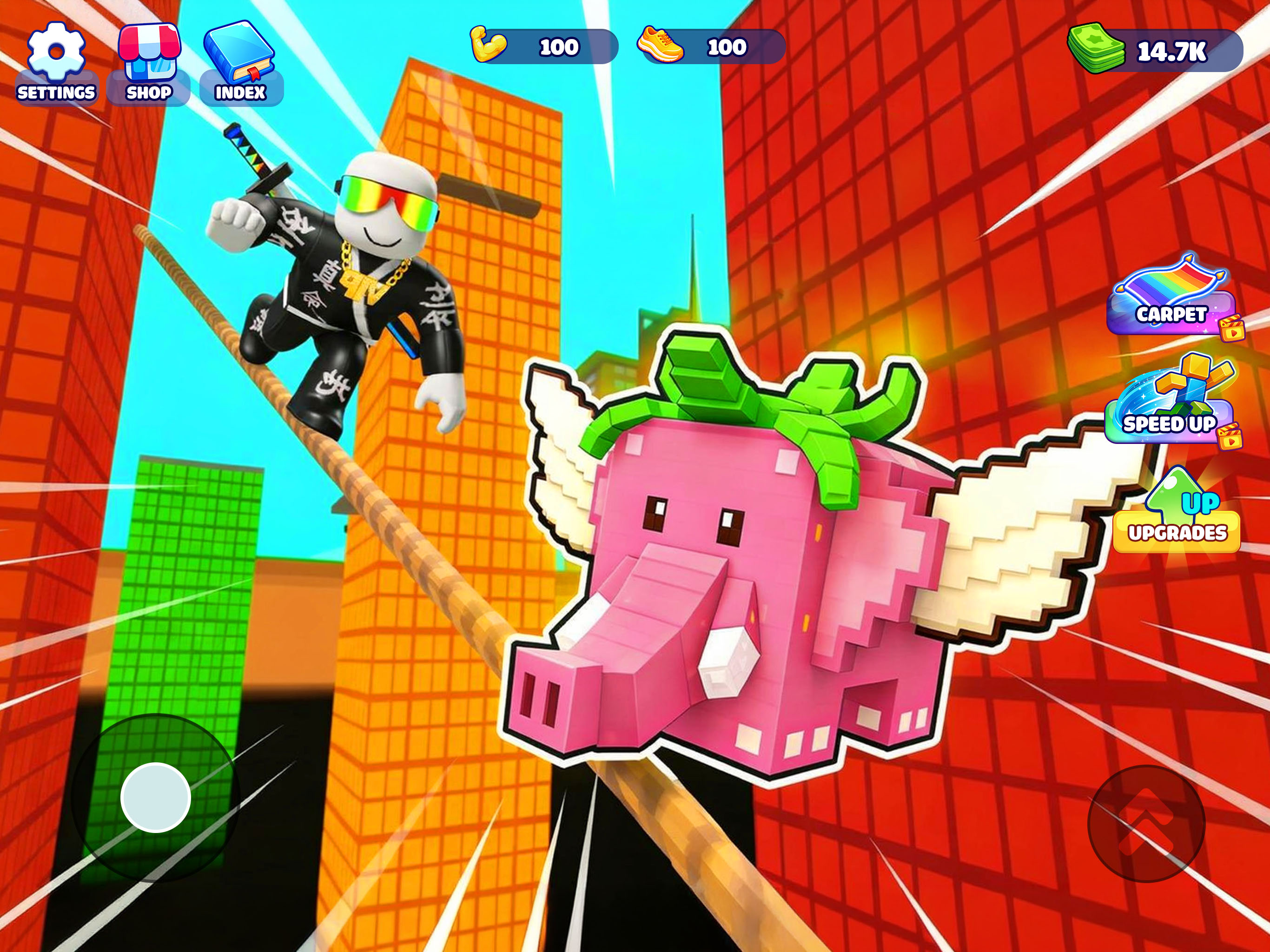 Kick Block: Parkour Full Mode