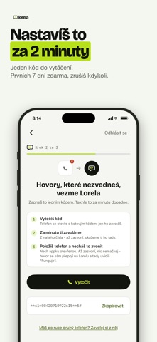 Lorela: AI asistentka hovorů Screenshot 4 of 8