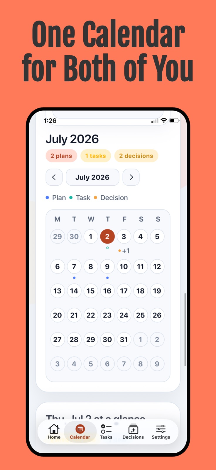 LockedIn: The Couples Calendar iphone screenshot 2