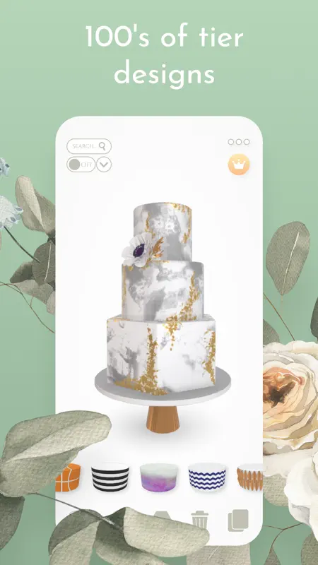 Bakely Wedding Cake Decorating screenshot 4 of 7