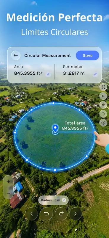 GPS Fields Area Map: FieldCalc screenshot 4 of 8