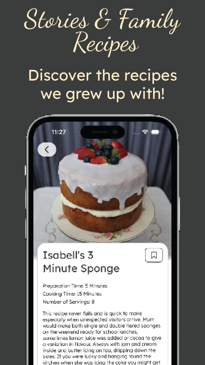 Stories  Family Recipes