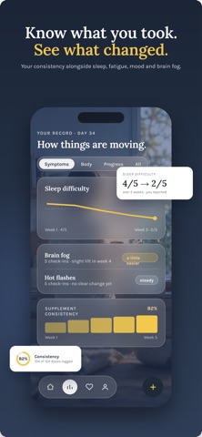 Yellow Menopause Companion Screenshot 5 of 8