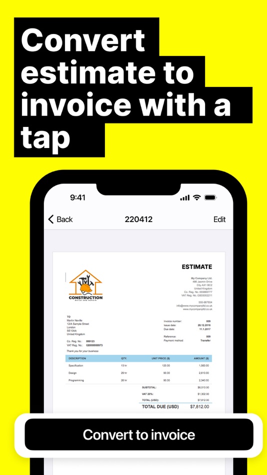 #4. Freebie Invoice Maker (iOS) 由: Invoice Maker Pro s.r.o.