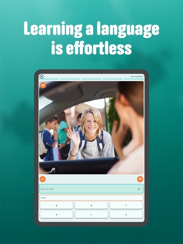 WordDive: Learn a new language iPad screenshot