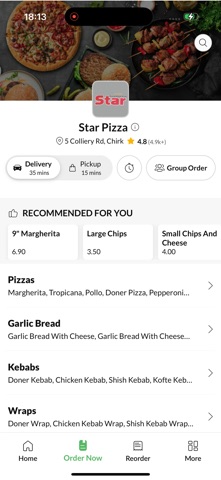 Star Pizza Chirk screenshot