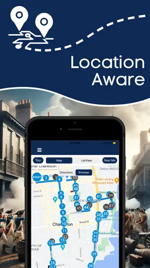 Charleston GPS Audio Guide screenshot 2