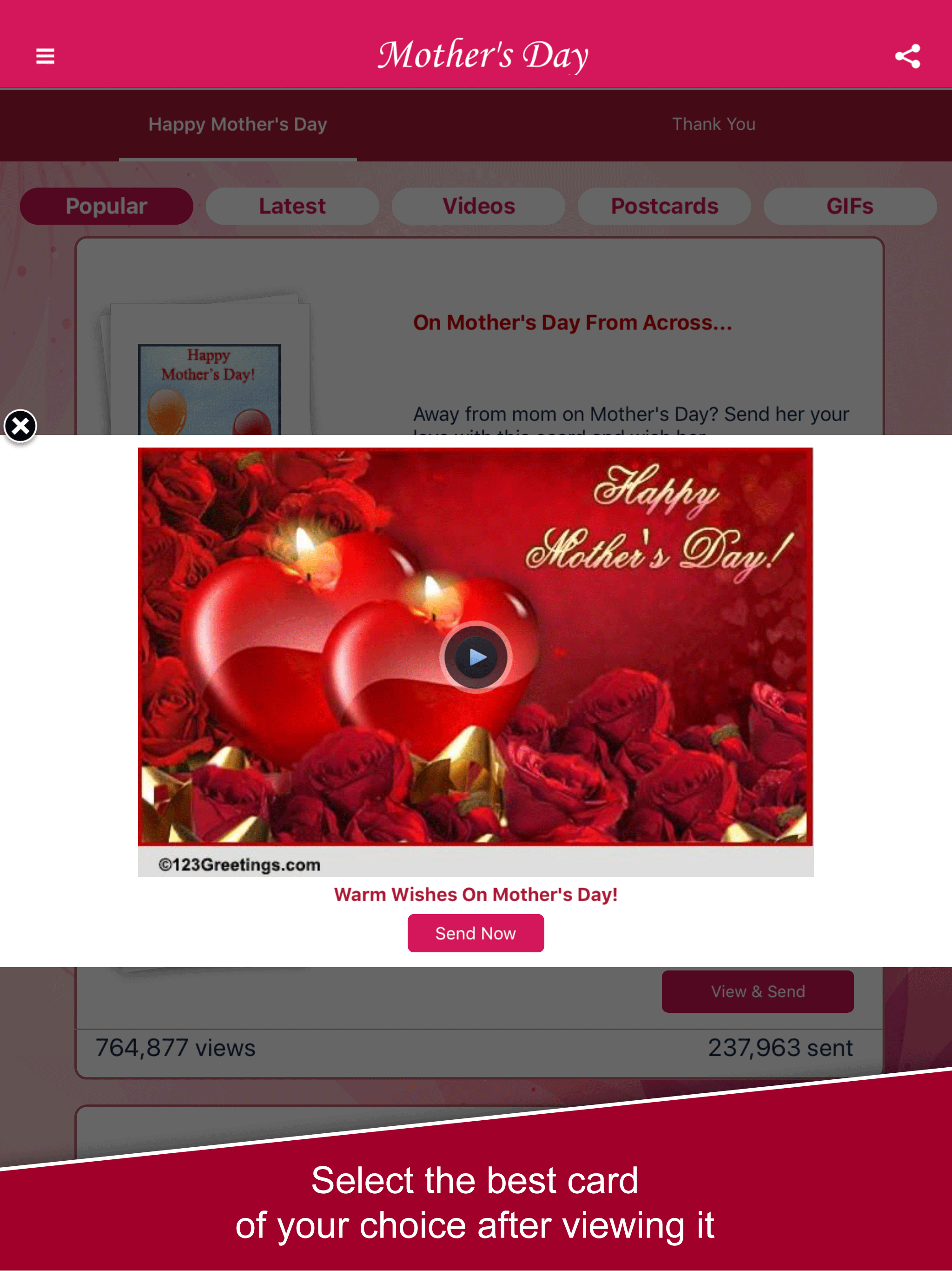 Mother's Day eCard & Greetings screenshot 7