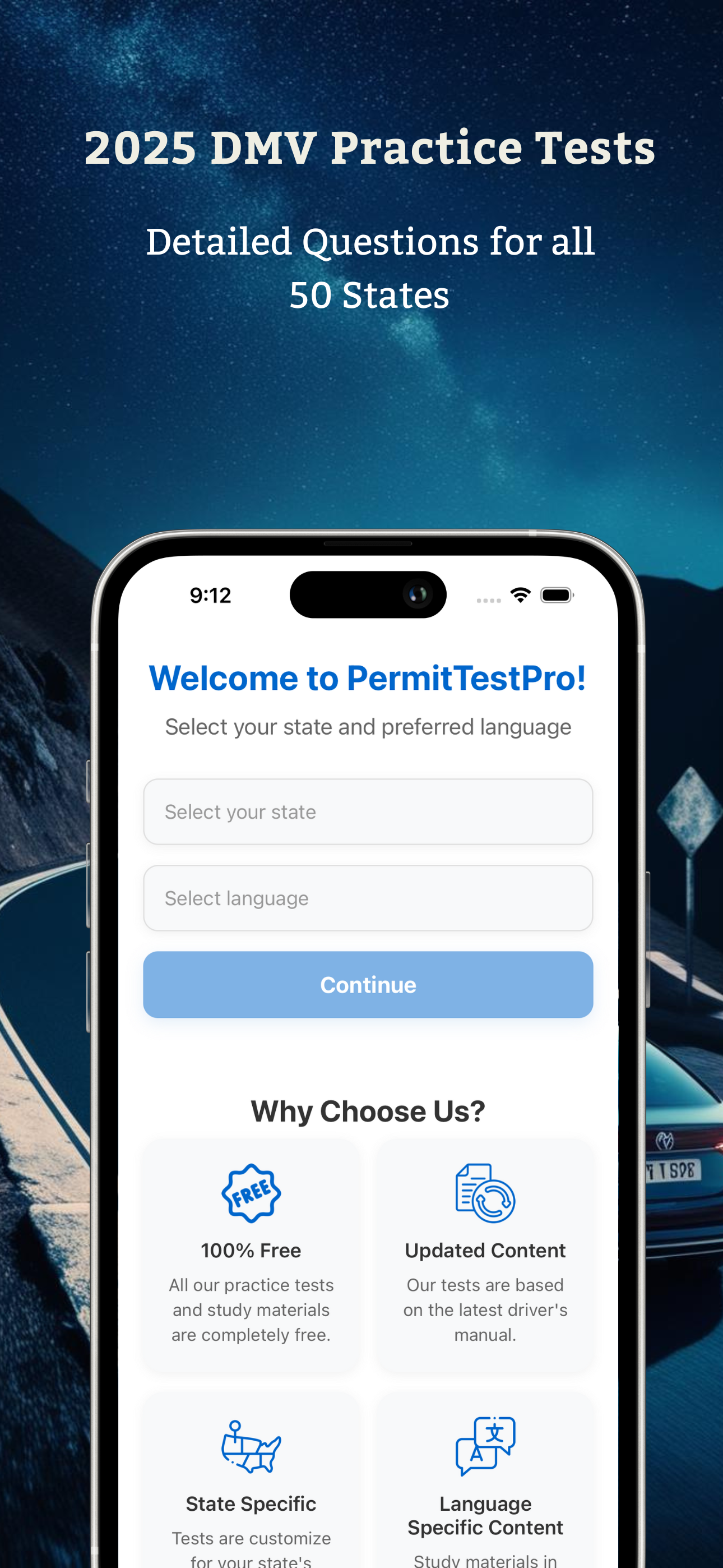 DMV Permit Test 2025 .