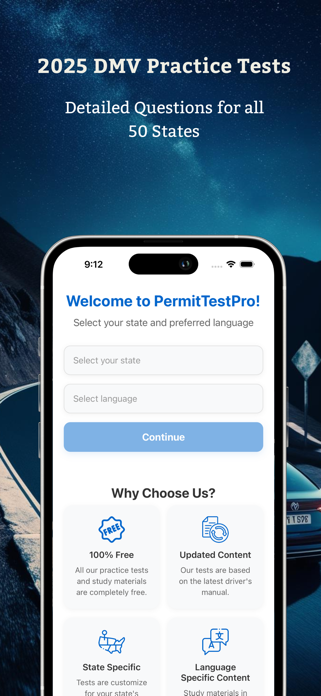 DMV Permit Test 2025 . Screenshot 4 of 7