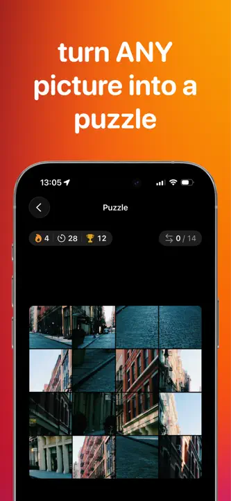 9 Tiles Puzzle screenshot 1
