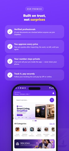 ZelpMan: Home Services Screenshot 2 of 5