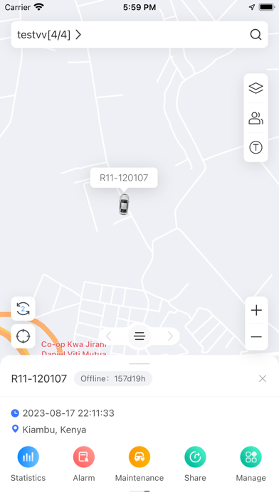 Q-GPS Screenshot