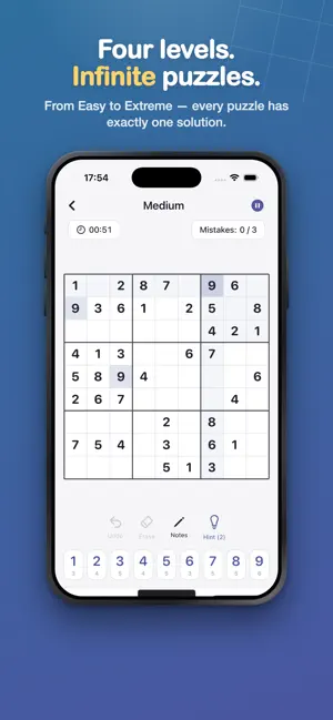 Sudoku Classic Master screenshot 2
