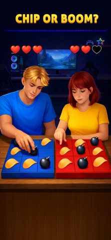Chip Bomb Couple Fun: 2 Player Screenshot 4 of 6