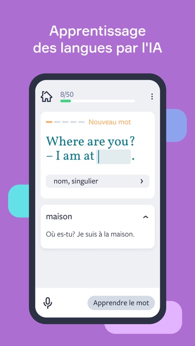 Screenshot #2 pour Lingvist: Apprendre une langue