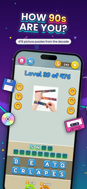 90s Quiz: Trivia & Guess Game screenshot 1