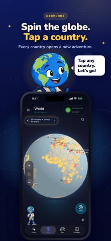 iWorldGlobe: Learn Geography Screenshot 2 of 8