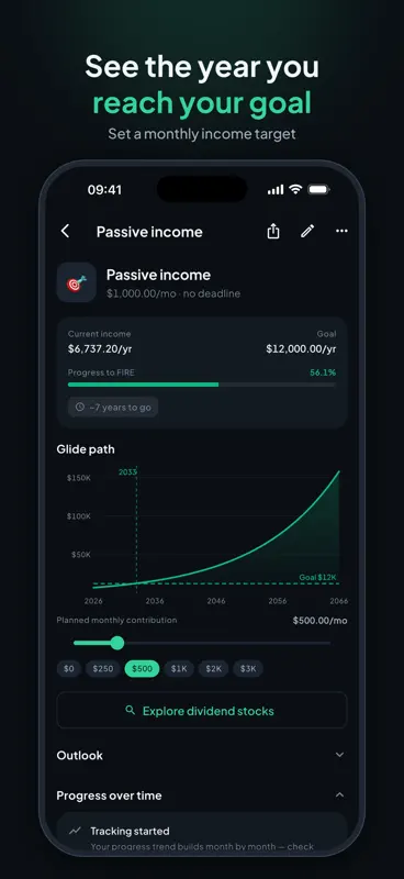 Divora: Dividend Tracker screenshot 3 of 7