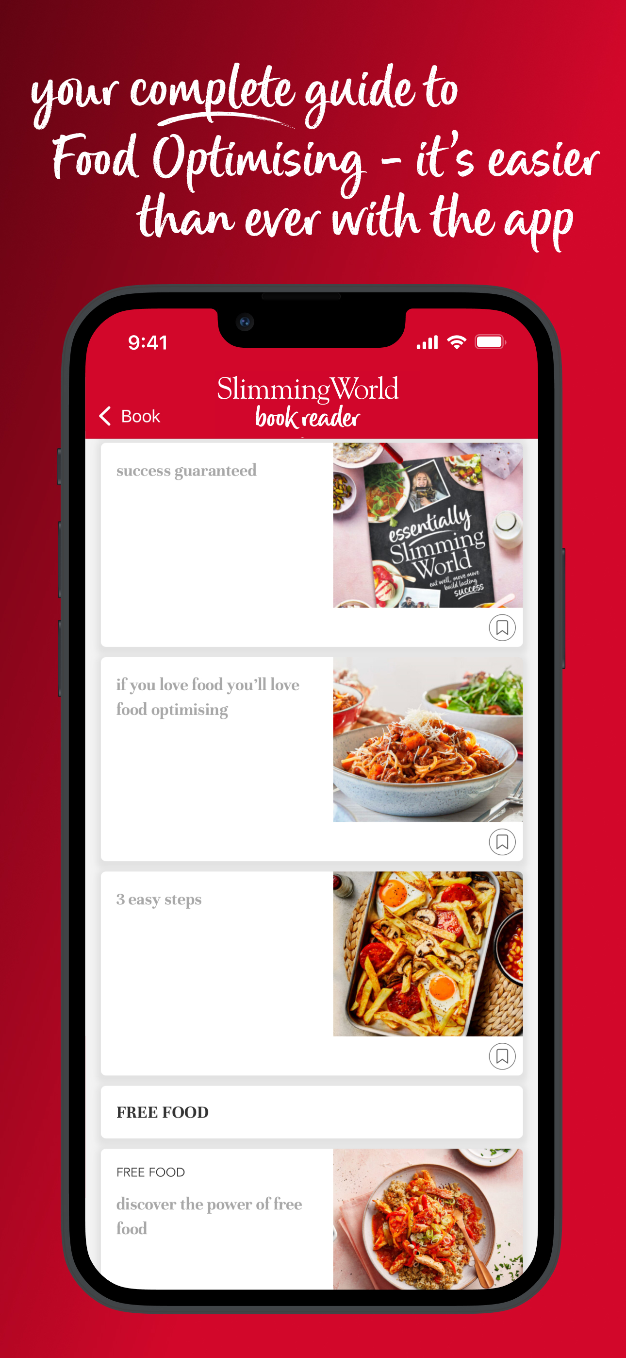 Slimming World book-reader