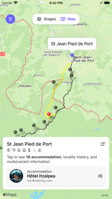 Camino Maps Screenshot