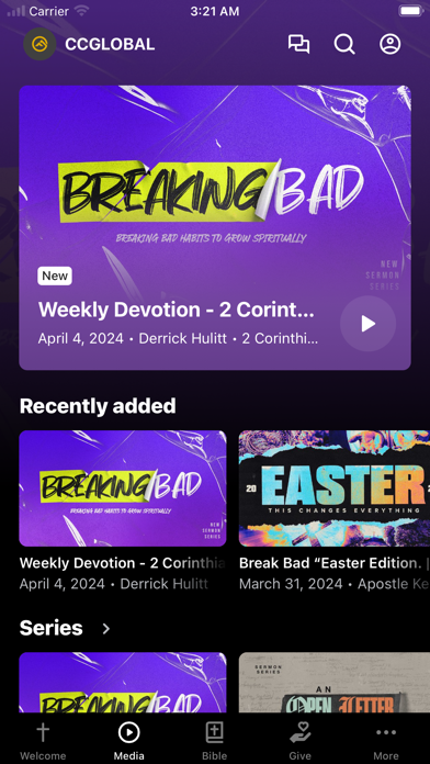 Connect Church Global Screenshot