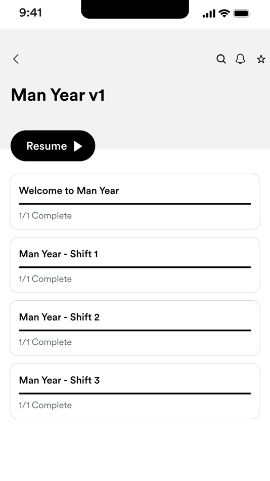 #2. Man Year Program (iOS) By: Restoring Kings LLC