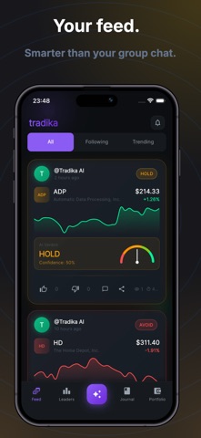 Tradika.AI: Trading Simulator Screenshot 1 of 6